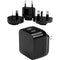 StarTech.com Dual Port USB Wall Charger - High Power (17 Watt - 3.4 Amp) - Travel Charger (International)